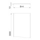OBO Bettermann Couvercle de distribution non perforé DRLU 100 FS