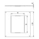 OBO Bettermann Couvercle de montage Vertr 250-2 pour GES6 DUG 250-3 6