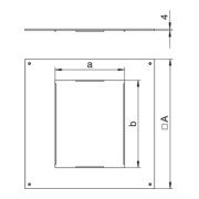 OBO Bettermann Couvercle de montage Vertr 350-2/3 pour GES6 DUG 350-3 6-4