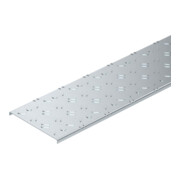 OBO Bettermann Couvercle en tôle striée pour goulotte de câble accessible DBKR 400 FS-1