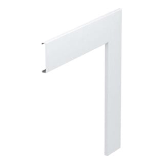 OBO Bettermann Couvercle supérieur pour équerre plate 80 300×80mm, acier, rouge GS-OTFRW