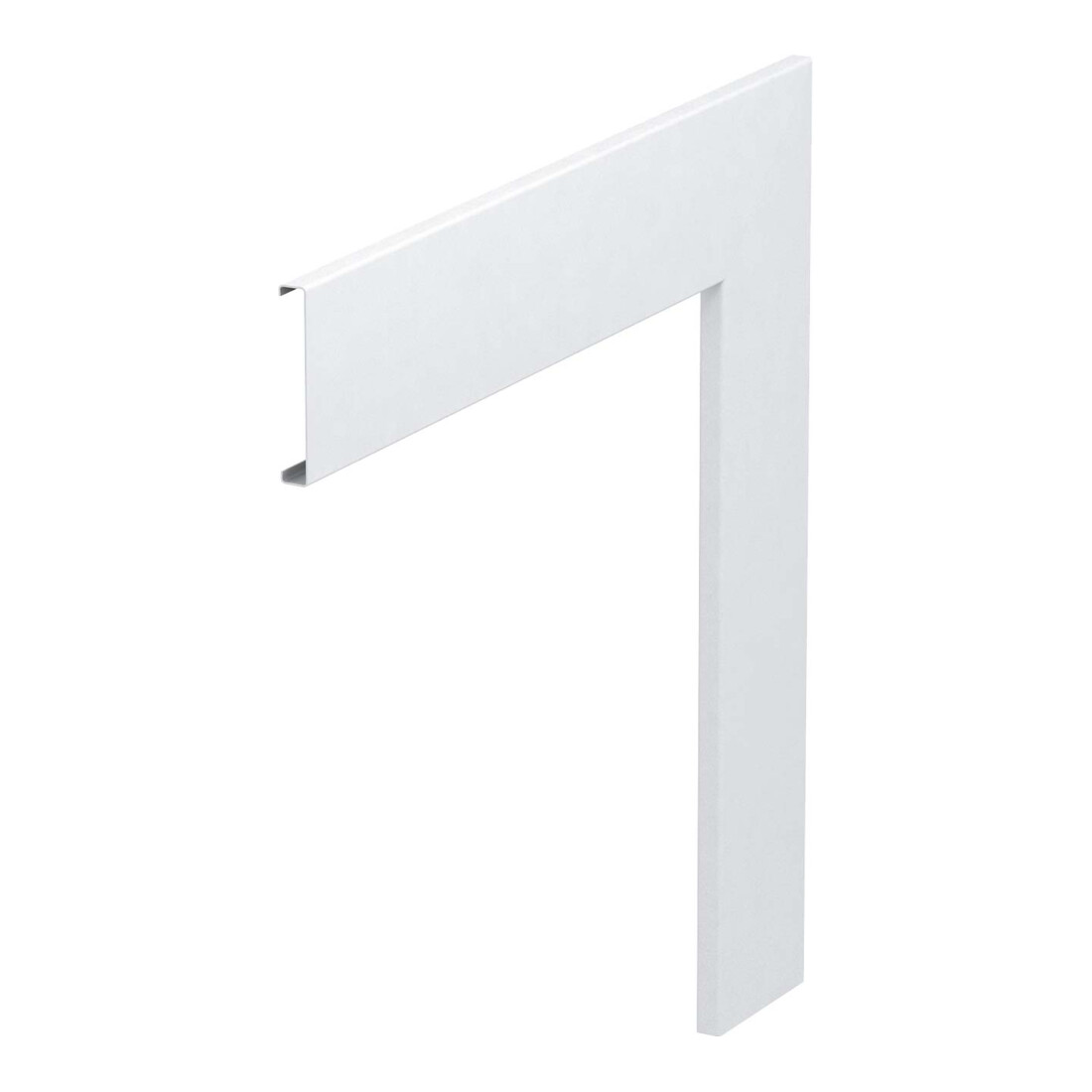 OBO Bettermann Couvercle supérieur pour équerre plate 80 300×80mm, acier, rouge GS-OTFRW