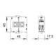 OBO Bettermann Couvercle supérieur pour parafoudre Modèle 220V V20-C 0-280