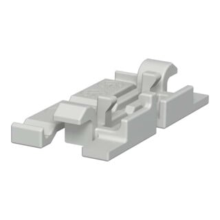 OBO Bettermann Crampon supérieur en PVC gris 2370 60