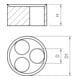OBO Bettermann Dispositif de densité multiple 107 C VM 25 2x8