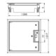 OBO Bettermann Dispositif de montage pour canalisation GES4 U 9011