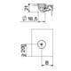 OBO Bettermann Drehriegel 20mm DRL H S FT