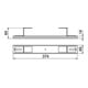 OBO Bettermann Élément de support 250 IBST 25048 Canal 48 mm