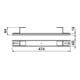OBO Bettermann Élément de support IBST 35048 Canal 350 48 mm