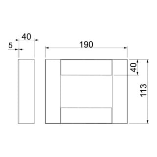 OBO Bettermann Embout BSKD09-K0511 BSKD09-E0511