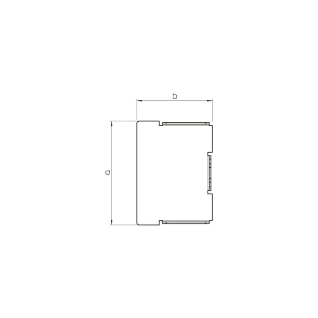 OBO Bettermann Embout de fin LKM E60100RW