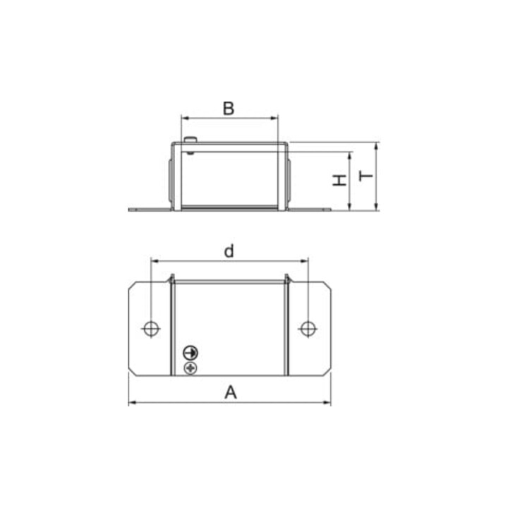 OBO Bettermann Embout de finition 70 × 110 mm BSKM-VK 0711