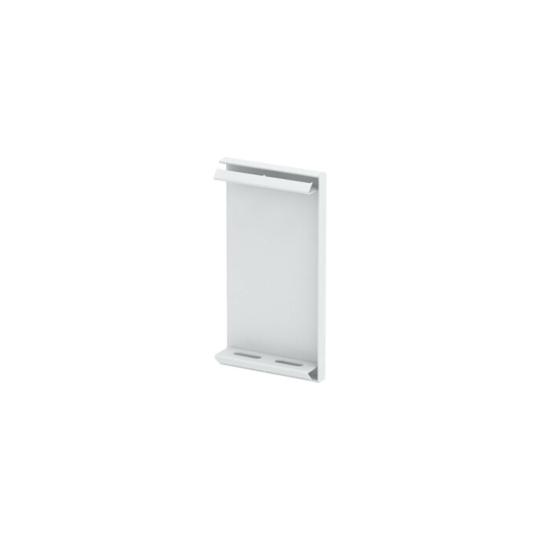 OBO Bettermann Embout de raccord 70×130 mm, acier, rouge GS-E70130RW