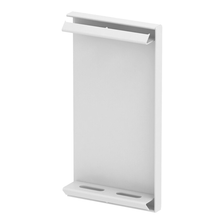 OBO Bettermann Embout de raccord 70×130 mm, acier, rouge GS-E70130RW