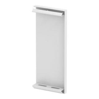 OBO Bettermann Embout de terminaison 70×170 mm, acier, rouge GS-E70170RW