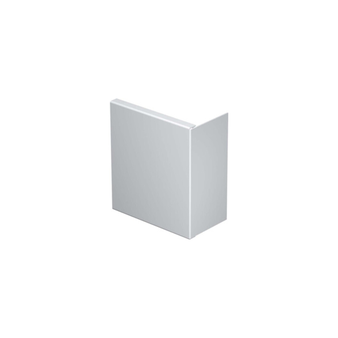 OBO Bettermann Embout de terminaison 80×170 mm PVC, rws, RAL9010 WDK HE80170RW