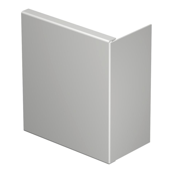 OBO Bettermann Embout de terminaison 80×170 mm PVC, rws, RAL9010 WDK HE80170RW
