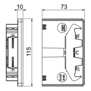 OBO Bettermann Embout de terminaison GK-E70110RW-3