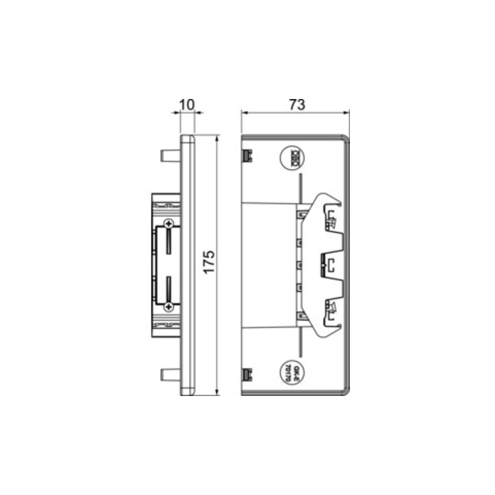 OBO Bettermann Embout de terminaison GK-E70170RW