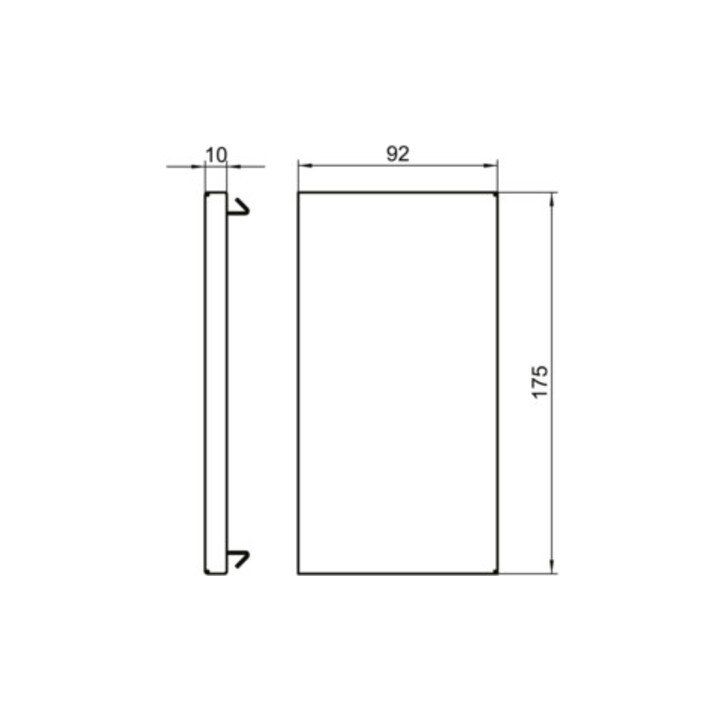 OBO Bettermann Embout de terminaison GS-E90170RW
