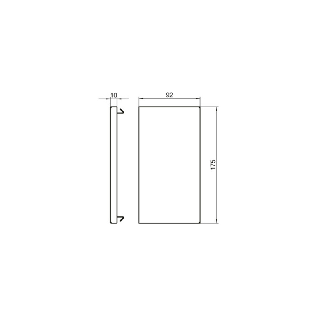 OBO Bettermann Embout de terminaison GS-E90170RW
