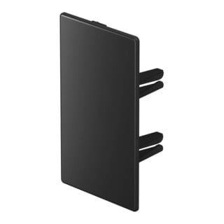 OBO Bettermann Embout HE60110SW 60 × 110 mm PVC noir WDK