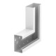 OBO Bettermann Équerre plate symétrique GS-SFS70130RW