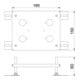 OBO Bettermann Extension de hauteur HE 60UH2 pour UDHOME2