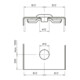 OBO Bettermann Fermeture à loquet tournant pour regard AZDR 50 FT