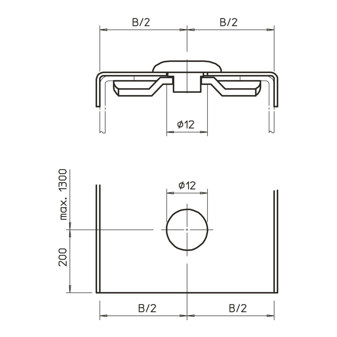 OBO Bettermann Fermeture à loquet tournant pour regard AZDR 50 FT