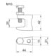 OBO Bettermann Flanschklemme FL2-G M10 TG mit Gewinde