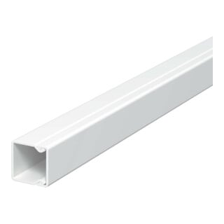 OBO Bettermann Goulotte murale et plafond 20 × 20 × 2000 PVC gris clair WDK20020LGR