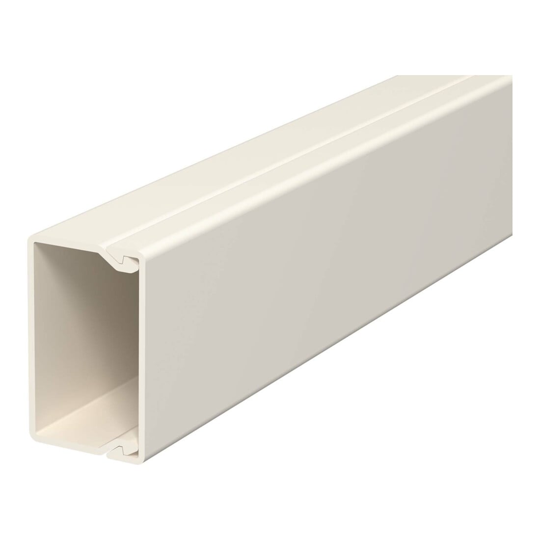 OBO Bettermann Goulotte murale et plafond 25×40 mm, PVC WDK25040CW