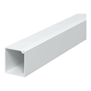OBO Bettermann Goulotte murale et plafond 30×30 mm, PVC WDK30030RW