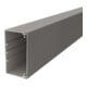 OBO Bettermann Goulotte murale et plafond avec couvercle 60×110 mm PVC gris WDK60110GR perforée