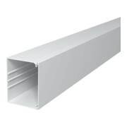 OBO Bettermann Goulotte murale et plafond sans couvercle 100 × 130 mm, PVC WDK100130RW-1