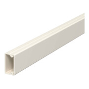 OBO Bettermann Goulotte murale et plafond sans couvercle 10×20 mm, PVC WDK10020CW-1