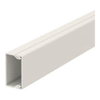 OBO Bettermann Goulotte murale et plafond sans couvercle 20 × 35 mm, PVC WDK20035CW