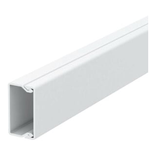 OBO Bettermann Goulotte murale et plafond sans couvercle 20 × 35 mm, PVC WDK20035RW