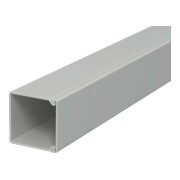 OBO Bettermann Goulotte murale et plafond sans couvercle 25 × 25 mm, PVC WDK25025GR-1