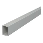 OBO Bettermann Goulotte murale et plafond sans couvercle 40 × 40 mm, PVC WDK40040GR-1