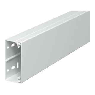 OBO Bettermann Goulotte murale et plafond sans couvercle 40 × 90 mm, PVC WDK40090RW