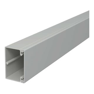 OBO Bettermann Goulotte murale et plafond sans couvercle 40×60 mm, PVC WDK40060GR