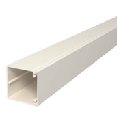 OBO Bettermann Goulotte murale et plafond sans couvercle 60 × 60 mm, PVC WDK60060CW-1