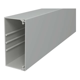 OBO Bettermann Goulotte murale et plafond sans couvercle 60×130 mm, PVC WDK60130GR