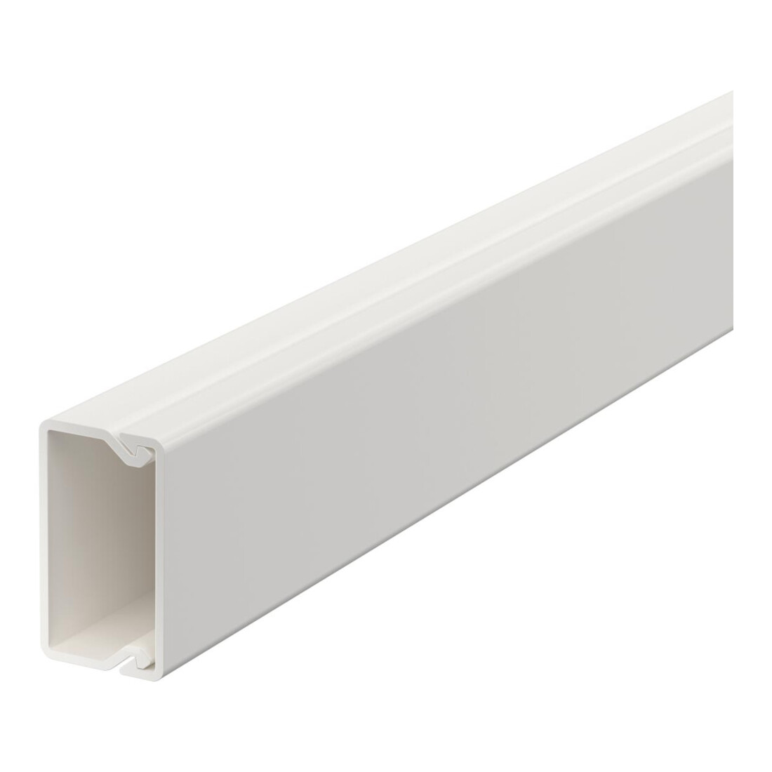 OBO Bettermann Goulotte murale/plafond sans halogène, blanc pur WDKH-15030RW