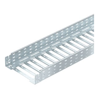 OBO Bettermann Goulotte pour câbles 85 × 300 × 3050 mm MKSM 830 FS