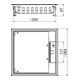 OBO Bettermann Insert d’appareil pour montage universel GES9-3B U 7011