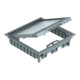 OBO Bettermann Insert d’appareil pour montage universel GES9-3S U 9011