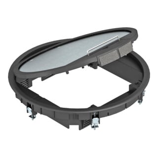 OBO Bettermann Insert d'appareil pour montage universel GESR9 SR U 9011
